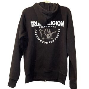 Brand new true religion black zip up
